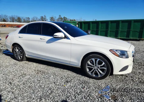 2016 Mercedes-Benz C 300 4Matic from USA, damaged, VIN WDDWF4KB7GR139357